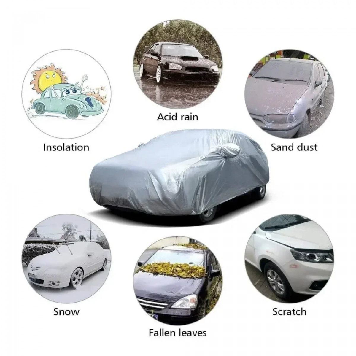 Carsun Κουκούλα Αδιάβροχη Heavy Duty 400x160cm - Photo5