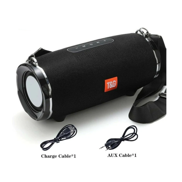 Φορητό Bluetooth Ηχείο 30W με IPX5, FM Radio, TF Card, USB & AUX T&G TG-187