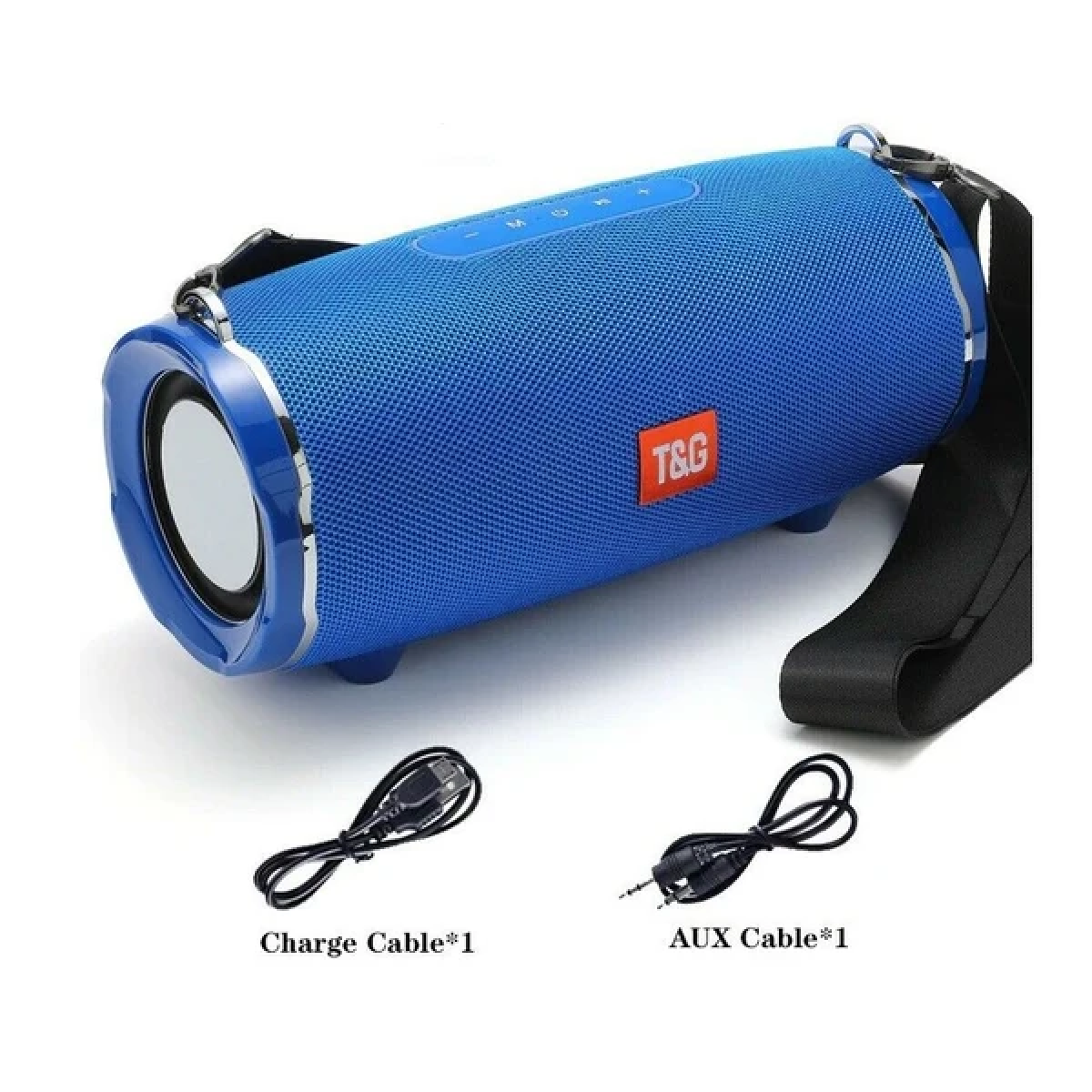 Φορητό Bluetooth Ηχείο 30W με IPX5, FM Radio, TF Card, USB & AUX T&G TG-187