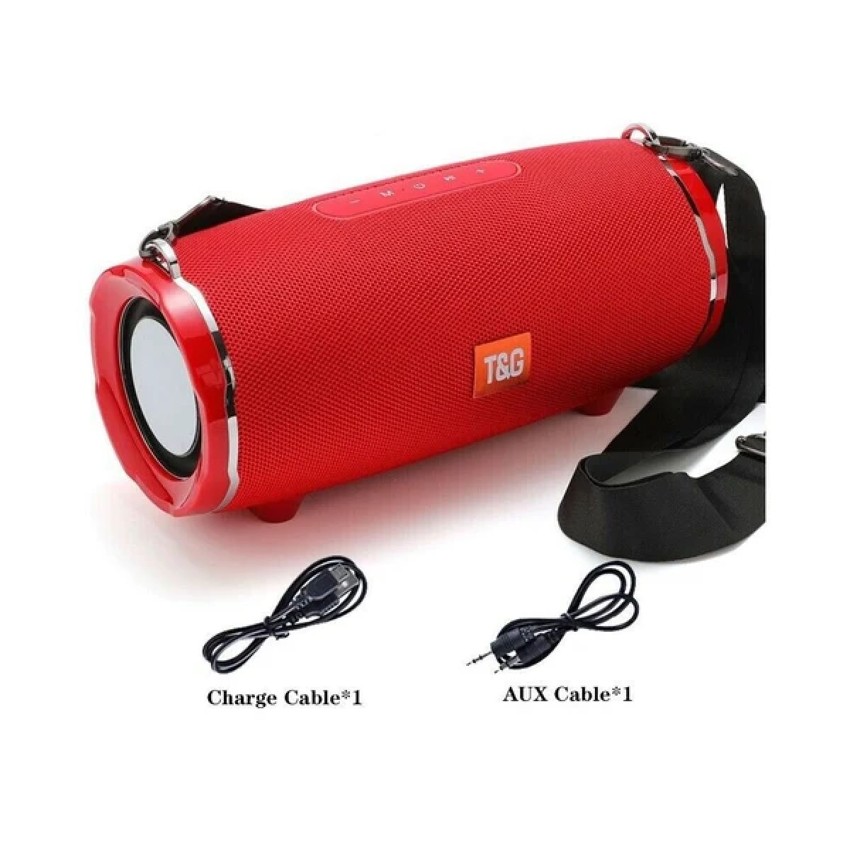 Φορητό Bluetooth Ηχείο 30W με IPX5, FM Radio, TF Card, USB & AUX T&G TG-187