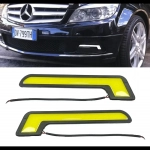 Φώτα Ημέρας Τύπου Mercedes Benz LED COB 6500Κ Λευκό Σετ 2τμχ CO