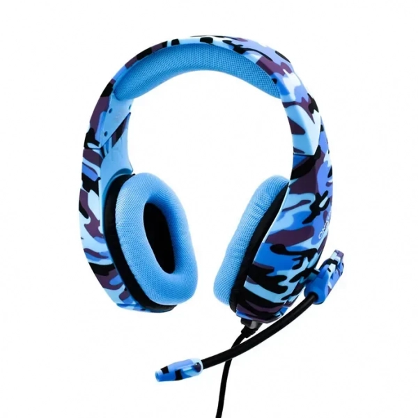 Gaming Headset Φ50mm με Μείωση Θορύβου για PC, Laptop Και Κινητές Συσκευές Onikuma K18 - Μπλε Παραλλαγή