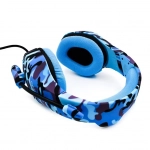 Gaming Headset Φ50mm με Μείωση Θορύβου για PC, Laptop Και Κινητές Συσκευές Onikuma K18 - Μπλε Παραλλαγή