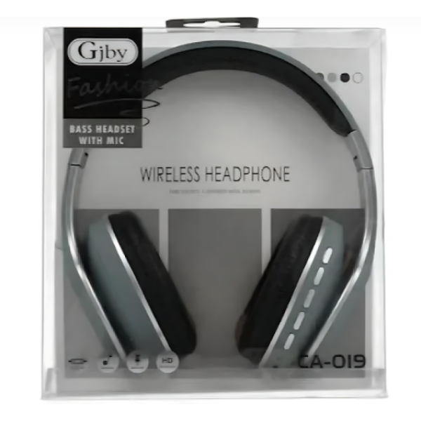 Gjby CA-019 Over Ear Ακουστικά Μπλε