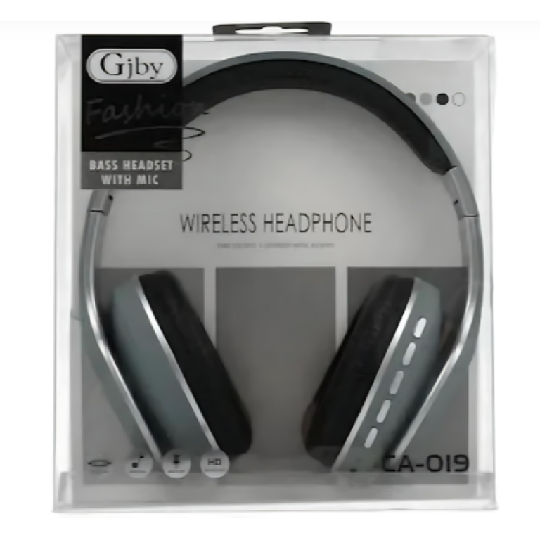 Gjby CA-019 Over Ear Ακουστικά Μπλε