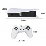 Κονσόλα Τηλεόρασης με 200 Παιχνίδια - 8 Bit Game Station 5 Λευκό με 2 Χειριστήρια