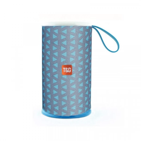 T&G TG-512 Ηχείο Bluetooth 10W με Ραδιόφωνο Grey/Blue