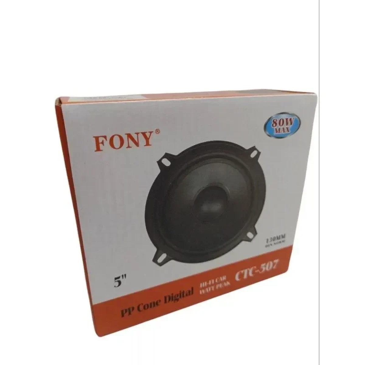 Ηχείο αυτοκινήτου 2 Δρόμων 5'' 13cm, 80W RMS FONY CTC-507 (Woofer)