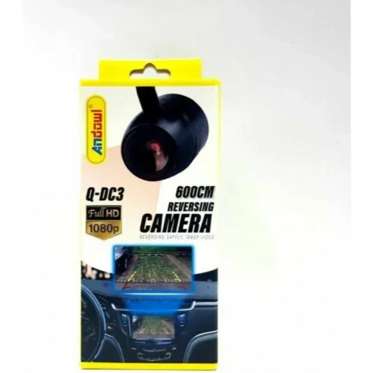 Κάμερα Oπισθοπορείας Aυτοκινήτου 600cm 1080p HD Q-DC3 ANDOWL
