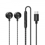 Remax RM-711i In-ear Handsfree με Βύσμα USB-C Μαύρο