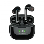 Awei TWS TA8 Earbud Bluetooth Handsfree Μαύρο