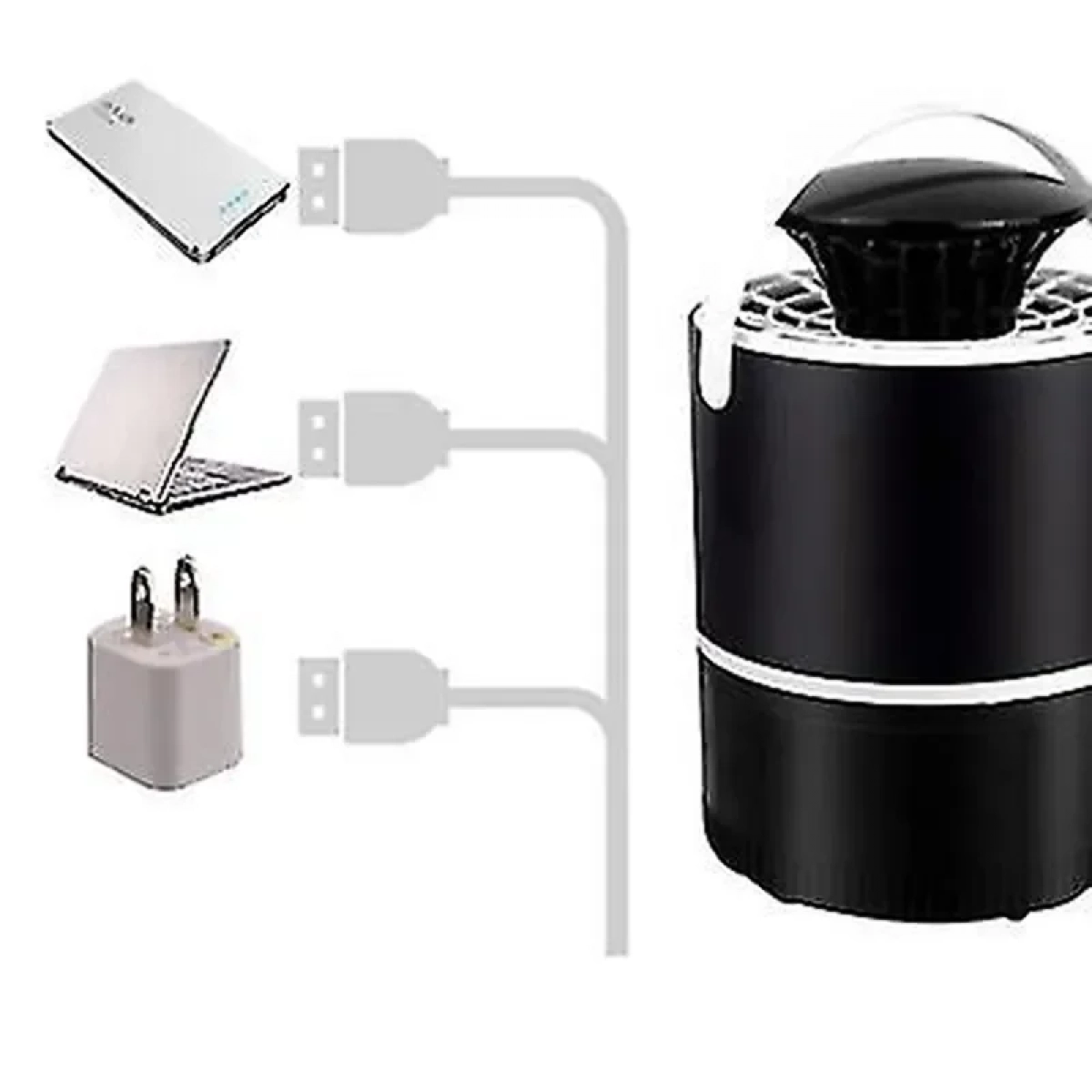 MOSQUITO KILER LIGHT LED USB WHITE WD-07
