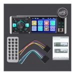 Ραδιόφωνο Αυτοκινήτου 1DIN με Bluetooth, USB, SD Card, MP3 & FM Radio 4×60W – 4051A - Image 2