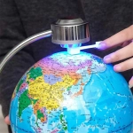 Μαγνητική Αιωρούμενη Υδρόγειος Σφαίρα- Magnetic Levitation and Rotation Globe