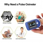 Παλμικό Οξύμετρο Δακτύλου Με Οθόνη 4 Πλευρών LCD MING-OX-100