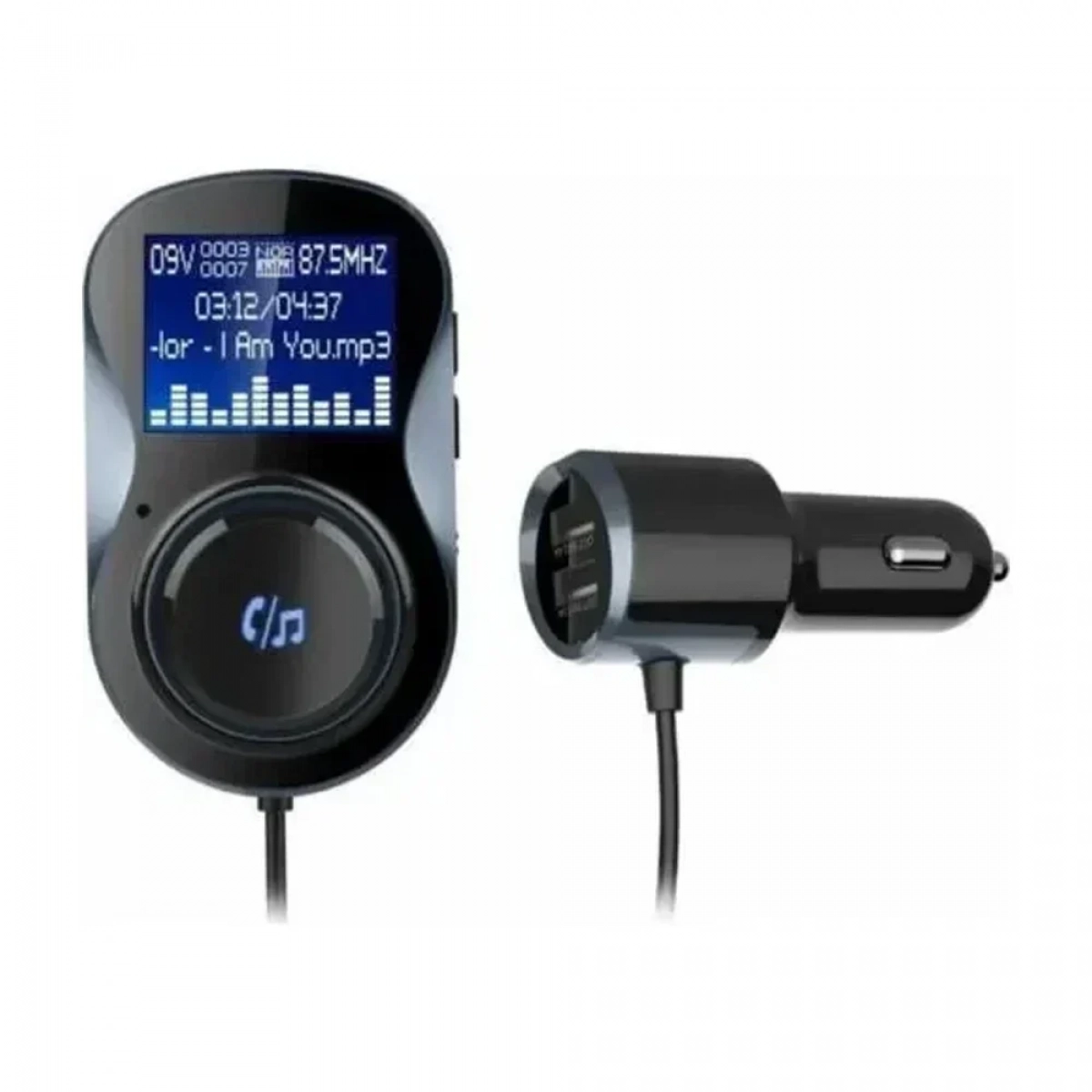 Πομπός FM Transmitter Bluetooth 4.1+EDR Με Θύρα Ταχείας Φόρτισης QC3.0 – BC30BQ