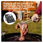 Σετ Εργαλείων Ψησίματος BBQ 3τμχ (Ασημί) - Photo8