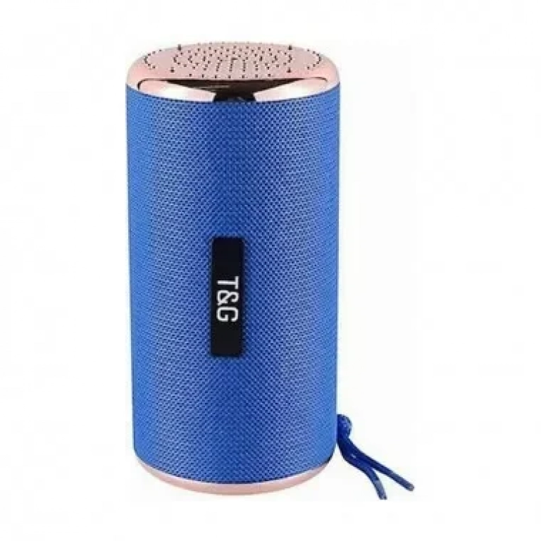 T&G TG-153 Ηχείο Bluetooth 5W με Ραδιόφωνο και 4 ώρες Λειτουργίας Blue