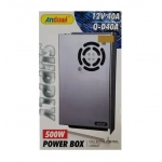 Τροφοδοτικό LED 12V 500W Μεταλλικό Andowl Q-D40A - Image 2