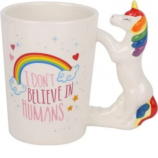 Unicorn Κούπα Κεραμική Πολύχρωμη 300ml
