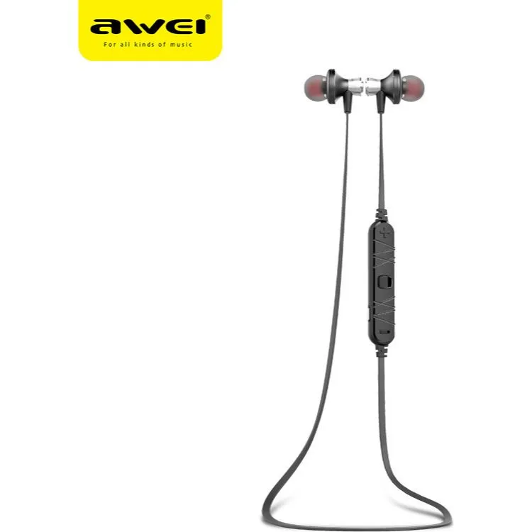 Awei A860Bl In-Ear Bluetooth Handsfree Μαύρο