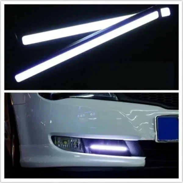 Προβολάκια Slim LED - Φώτα Ημέρας Αυτοκινήτου Σετ 2τμχ Car Daytime OEM