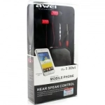 Awei ES-130VI In-ear Handsfree με Βύσμα 3.5mm Κόκκινο
