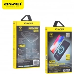 Awei Power Bank P58K 12000mAh Μαύρο