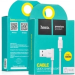 Hoco Regular USB 2.0 to micro USB Cable Λευκό 1.2m