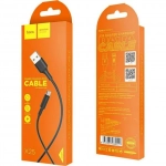 Hoco Regular USB 2.0 to micro USB Cable Μαύρο 1m (X25 Soarer)