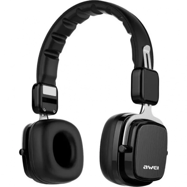 Awei A750BL Ασύρματα/Ενσύρματα On Ear Ακουστικά Μαύρα