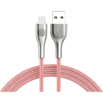 Hoco Braided USB 2.0 to micro USB Cable Κόκκινο 1.2m (U59 Enlightenment)