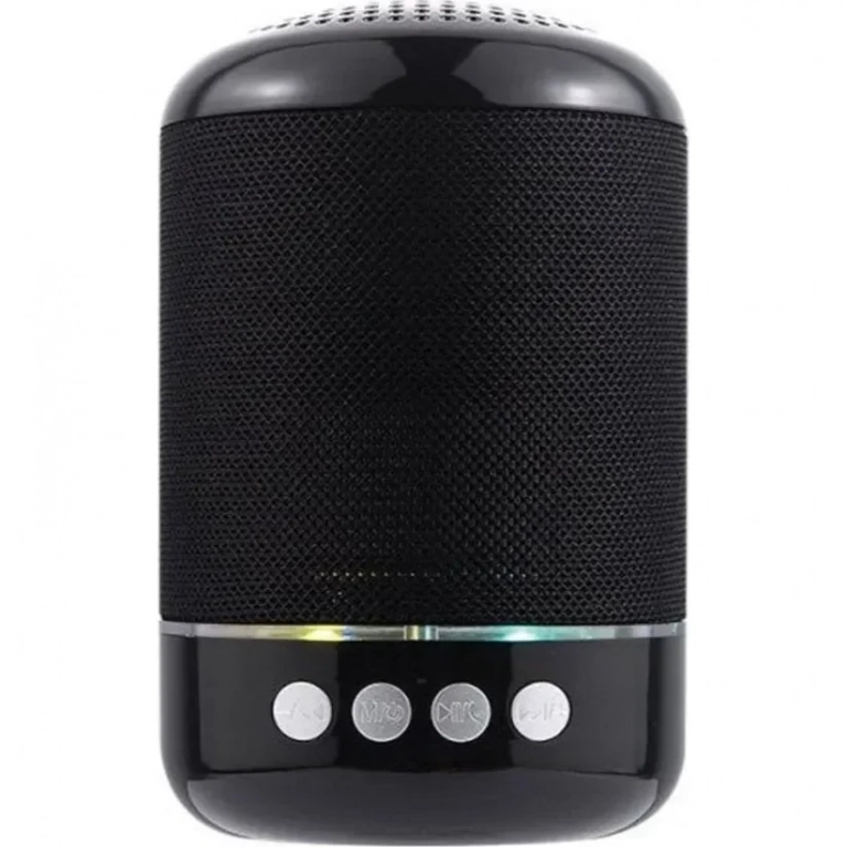 T&G TG-115 Ηχείο Bluetooth 5W με 4 ώρες Λειτουργίας Black