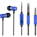 Awei ES-660i In-ear Handsfree με Βύσμα 3.5mm Μπλε