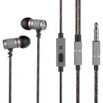 Awei ES-660i In-ear Handsfree με Βύσμα 3.5mm Γκρι