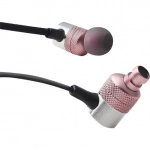 Awei ES20TY In-ear Handsfree με Βύσμα 3.5mm Ροζ Χρυσό - Image 2
