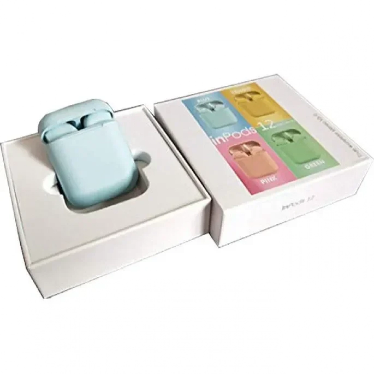 inPods 12 Earbud Bluetooth Handsfree Γαλάζιο