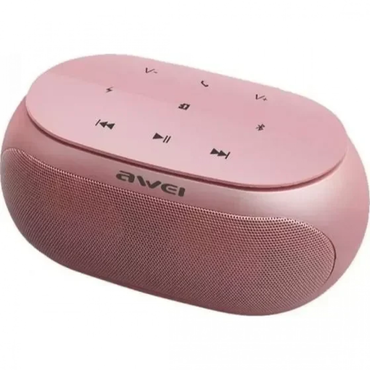 Awei Y200 Ηχείο Bluetooth 9W με 8 ώρες Λειτουργίας Rose Gold