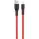 Hoco Regular USB 2.0 to micro USB Cable Κόκκινο 1m (X44 Soft)