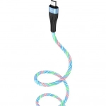 Hoco U85 Charming night USB 2.0 to micro USB Cable Μπλε 1m (723116)