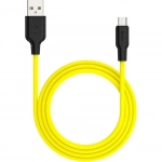 Hoco X21 Plus USB 2.0 to micro USB Cable Black&Yellow 1.0m (711892)