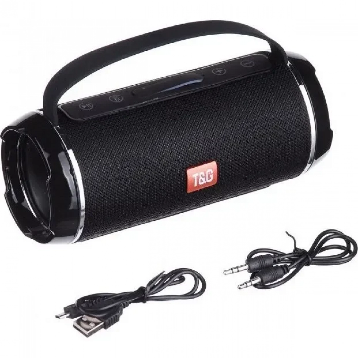 T&G TG-116C Ηχείο Bluetooth 5W με Ραδιόφωνο Black