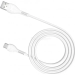 Hoco X37 Cool Power Regular USB 2.0 to micro USB Cable Λευκό 1m