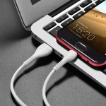 Hoco X37 Cool Power Regular USB 2.0 to micro USB Cable Λευκό 1m