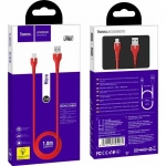 Hoco X45 Surplus Flat USB 2.0 to micro USB Cable Κόκκινο 1m (725561)