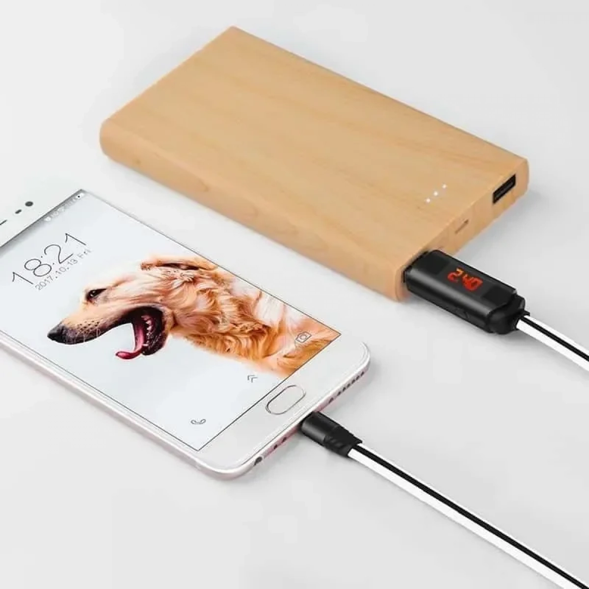 Hoco Regular USB 2.0 to micro USB Cable Λευκό 1.2m (U29)