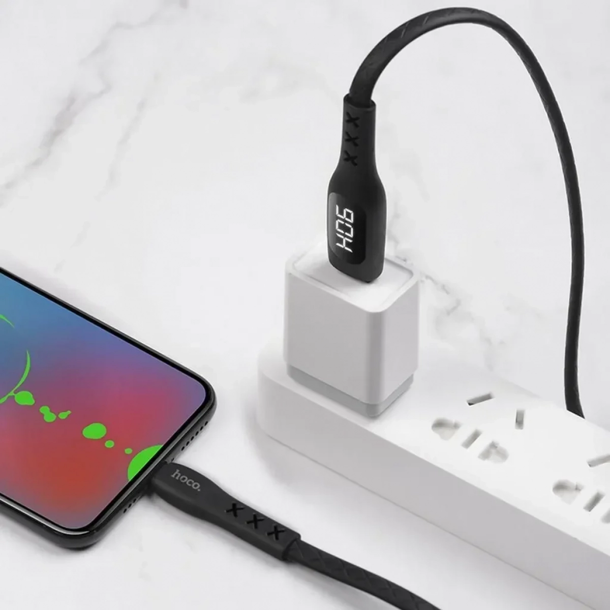 Hoco Regular USB 2.0 to micro USB Cable Μαύρο 1.2m (Sentinel)