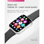 T99 Smartwatch με Παλμογράφο (Μαύρο)