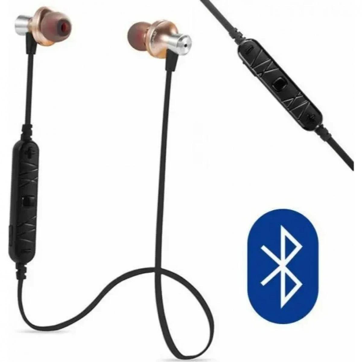 Awei A860BL In-ear Bluetooth Handsfree Χρυσό