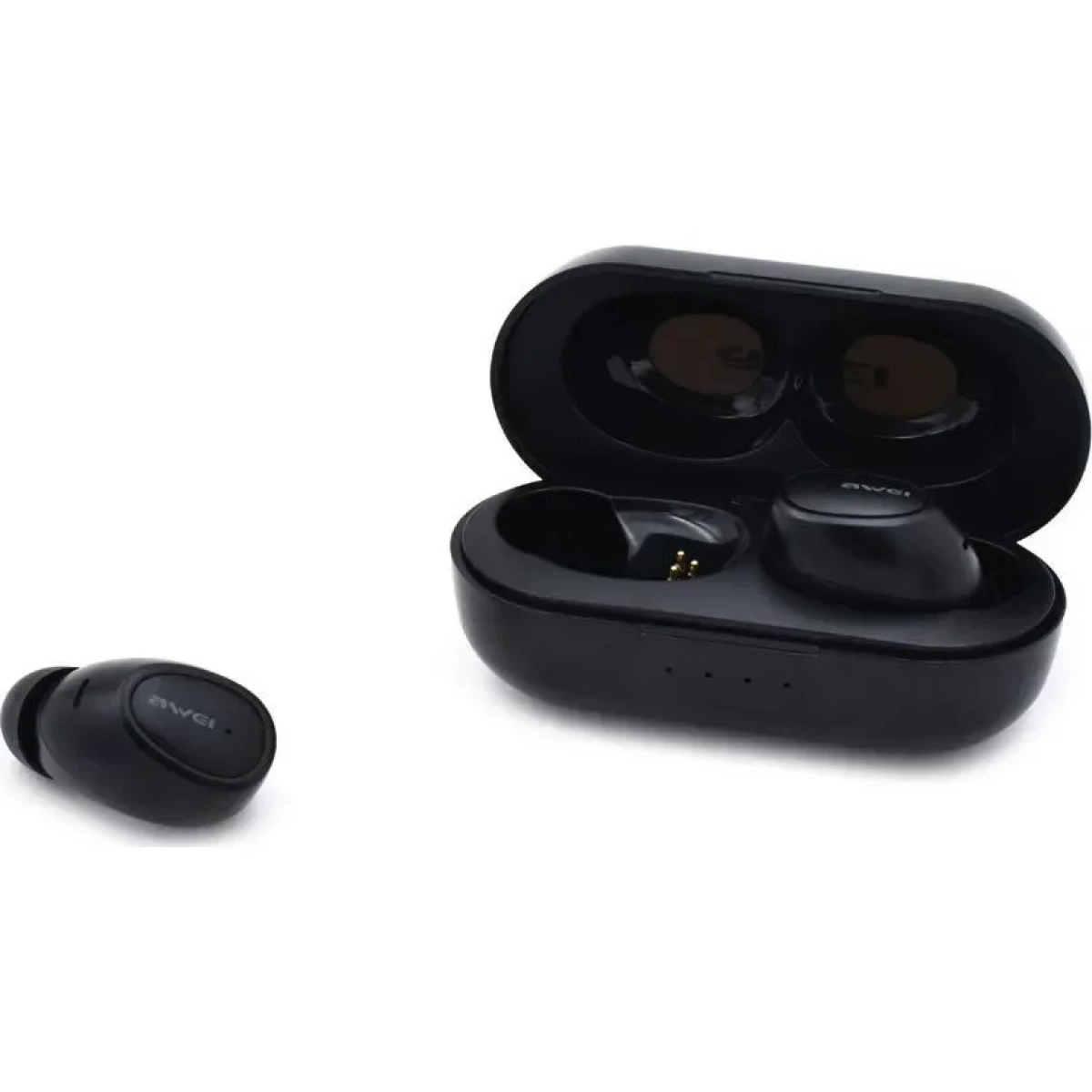 Awei T6C In-ear Bluetooth Handsfree Μαύρο